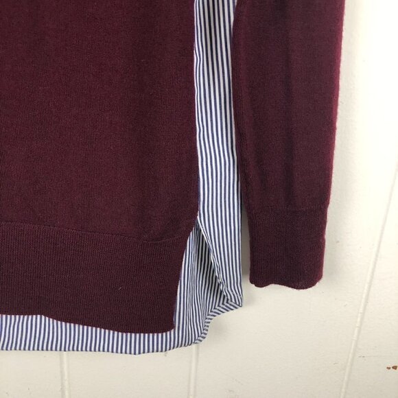 J. Crew Womens Sweater Shirt Merino Wool XX-Small - Picture 7 of 12